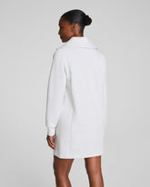 SPANX AirEssentials® Half Zip Dress | Vivid Heather Grey